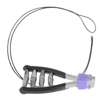 Ioensy - Cable De Extensión De Abrazadera De Arranque De Cuerda Para Accesorios De Tenis De Raqueta De Bádminton Negro