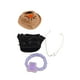 thumbnail image 1 of Conjunto De Ropa Para Muñecas, Suave, Para Hacer Tus Propias Muñecas, Para Niños De 5 A 7 Años, 8 A 10 Años, Con Colgante, Sombrero Marrón, 1 of 3