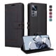 thumbnail image 1 of Premium Wallet Case for Xiaomi 12T with Card Slots & Kickstand, Flip Cover Black, 1 of 6