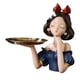 thumbnail image 4 of Bandeja De Almacenamiento Para Llaves, Figurita De Princesa, Joyería, Pendientes, Bandeja Para Mueble De TV, Azul, 4 of 4