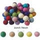 thumbnail image 2 of 100 bolas de fieltro de lana Mililanyo, para bricolaje, 2 cm, 20 colores, 2 of 5