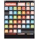 thumbnail image 1 of Calendario OFFSLIN 71 cm x 62 cm, 70 tarjetas, negro, 1 of 9