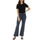 thumbnail image 2 of INSPIRE CHIC Blusa de Mujer para Regreso a Clases Cuello Vintage Peter Pan con Lazo Casual Linda Camisa de Algodón con Botones L Negro, 2 of 6