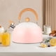 thumbnail image 5 of Tetera Silbante Multifuncional De 3 L Para Senderismo, Picnic, Camping, Cocina, Color Rosa, 5 of 6