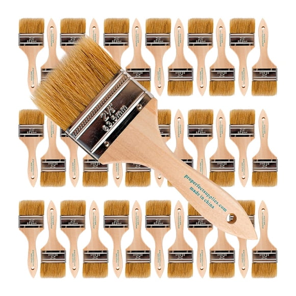 Brochas de chip Pro Grade 6,4 cm Pack de 36 desechables