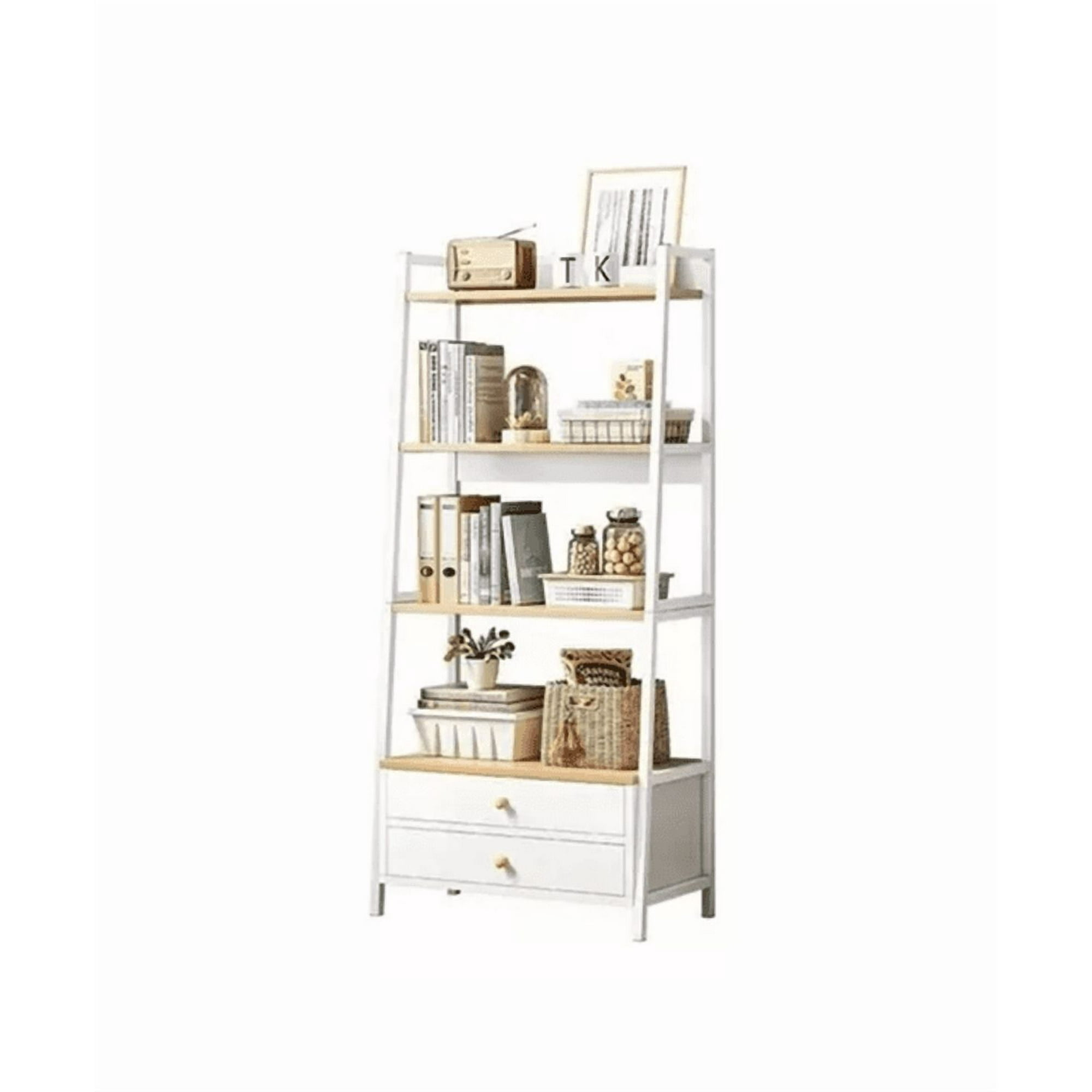 Genérico - Estante Living 4 Niveles Con Cajones Organizador 150x43x30cm