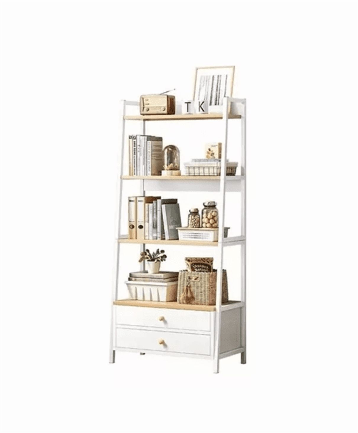 Genérico - Estante Living 4 Niveles Con Cajones Organizador 150X43X30Cm