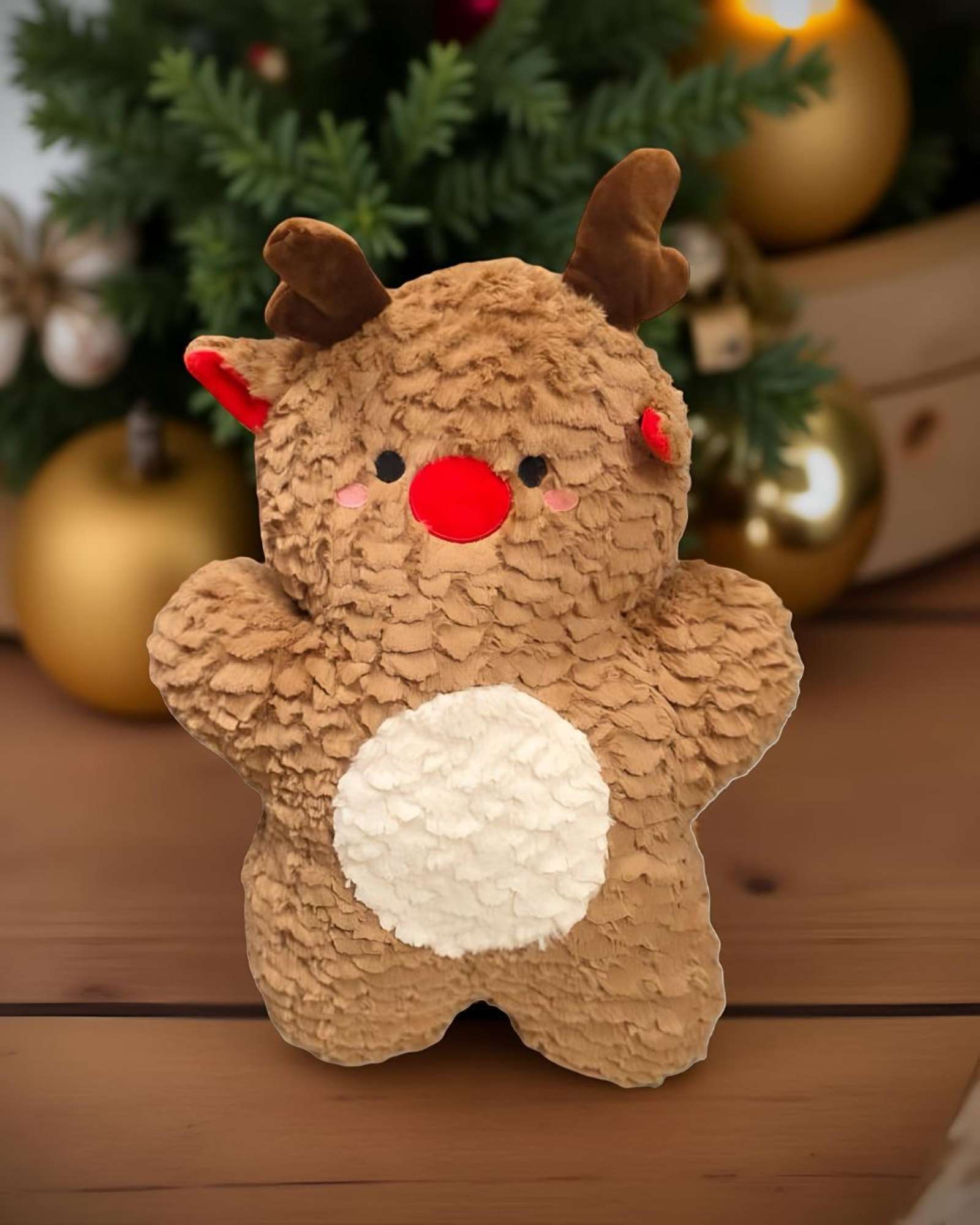 Genérico - Cojín Navideño Diseño Reno