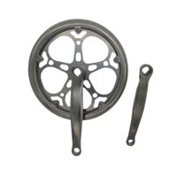 Ioensy - Juego De Bielas Para Bicicleta, Brazo De Manivela De 170Mm, Piezas De Componentes De Bielas De Bicicleta Plegables De Ciudad