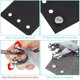 thumbnail image 5 of Alicate para Ojales Mudder 1/4 pulgada – Kit Oro/Plata, 5 of 7