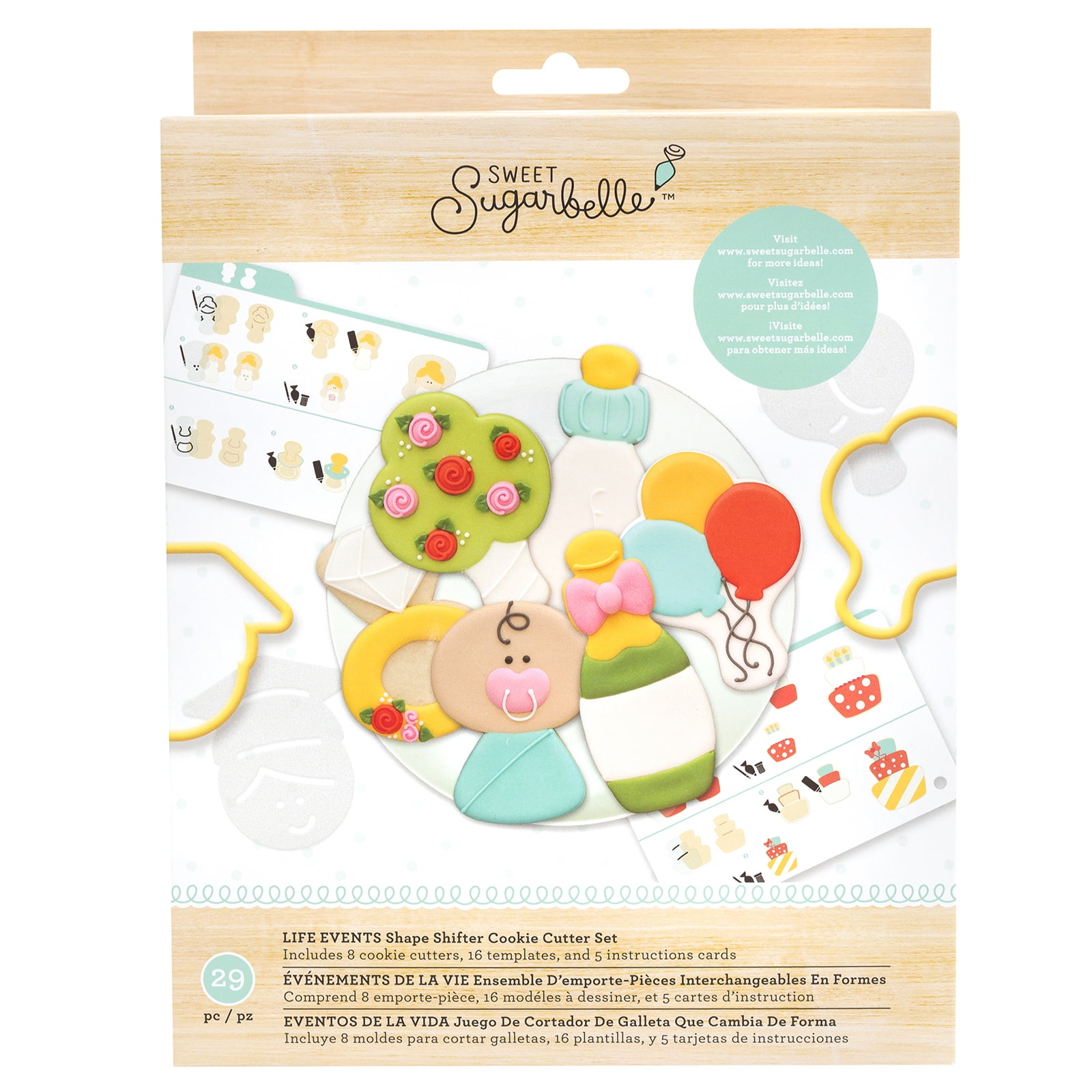 Sugarbelle - Moldes Para Cortar Galletas Y Decorar Tema Eventos
