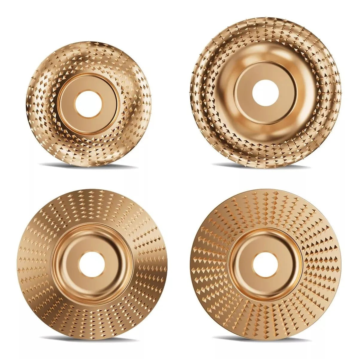 Genérica - Disco Desgaste De Madera Estándar 16 Mm Lijado Esmeril 4pcs