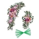 thumbnail image 5 of Flores artificiales Swag, centro guirnalda arco falso boda arco flores guirnalda para puerta delantera fiesta pared telón de fondo Violeta, 5 of 5