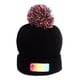 thumbnail image 1 of Gorro Lana Niño Pompon Negro, 1 of 3