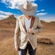 thumbnail image 4 of Traje casual ajustado para hombre, traje de vaquero, traje formal, traje casual ajustado., 4 of 5
