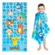 thumbnail image 1 of Toalla de playa Franco Kids Pokemon 148 cm x 71 cm, 100% algodón, 1 of 6