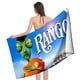 thumbnail image 4 of Rango Toalla de playa de secado rápido con diseño temático, regalo para mujeres y niñas, ideal para cumpleaños, fans, amantes de la música, uso en la playa o al aire libre, 78 × 160 cm, 4 of 6
