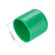thumbnail image 3 of 10 piezas de tapas de goma 32mm(1 1/4") ID tapa redonda de vinilo protector de rosca de tornillo verde oscuro, 3 of 5