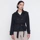 thumbnail image 3 of Chaqueta Mujer Trench Botones Color Negro Corona, 3 of 5