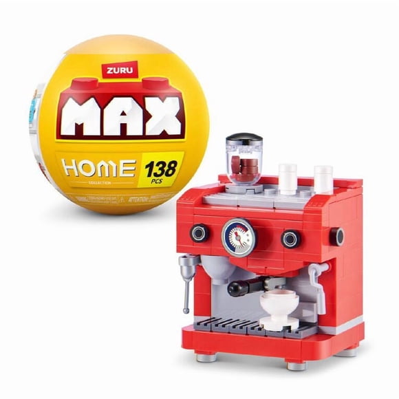 SET BLOQUES PREMIUM HOME MAX - CON DIFERENTES MODELOS DE PIEZAS - CAFETERA