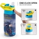thumbnail image 4 of El expreso polar Botella de Agua con Tapa Pop Top de Un Toque, Acero Inoxidable, a Prueba de Fugas, para Deportes, Botella Infantil azul 12 oz, 4 of 6