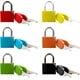 thumbnail image 1 of Candados para maleta con llave (paquete de 6), candado pequeño de metal para equipaje, candado con llave multicolor para juegos de emparejamiento en el aula, gimnasio, mochila y maleta (6 colores), 1 of 6