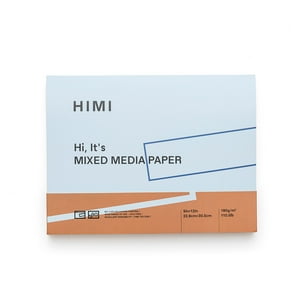 Himi Block Técnicas Mixtas 22.9 X 30.5Cm 180G 90 Hojas