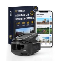 Cámara De Seguridad Exterior Vosker V150 Lte Con Energía Solar