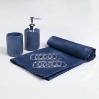 Mashini - Set Baño 4 Pzas Azul