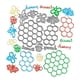 thumbnail image 4 of Troqueles de corte HGSALK panal y abeja, 7 piezas, plantillas de acero, 4 of 7