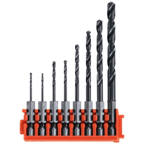 Brocas Bosch Ccsdv08 Impact Tough Black Oxide