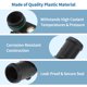 thumbnail image 4 of Conector de Manguera de Refrigerante del Motor Unique Bargains para Volkswagen Atlas 3.6L 2018-2023 Conector de Tubería de Manguera de Refrigerante del Radiador de Plástico No.03H121118 Negro 1 pieza, 4 of 7