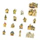 thumbnail image 4 of 15 Pegatinas Decorativas De Cartulina Para álbumes De Recortes, Para Planificadores, Estilo Collage A, 4 of 5