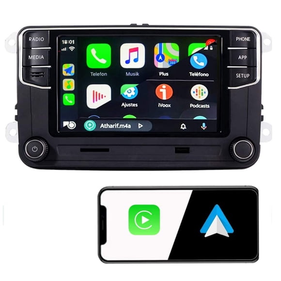 Estéreo Para Auto Rcd360 Pro Con Pantalla Táctil De 6 5 Y Bluetooth