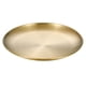 thumbnail image 1 of Platos De Cena De Acero Inoxidable, Plato De Servicio Reutilizable Para Fiesta, Postre, Hotel, Dorado, 20cm, 1 of 5