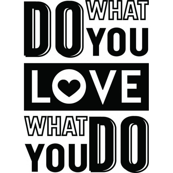 Decomural Do What You Love Inspirational WS-46126