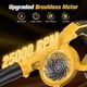 thumbnail image 3 of Soplador De Hojas Inalámbrico Eléctrico Sin Escobillas Con Batería Y Cargador Modo De 3 Velocidades, 3 of 7