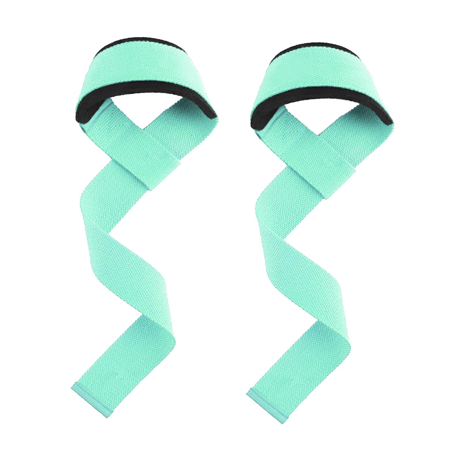 Magideal - 1 Par De Correas De Levantamiento De Pesas, Muñequeras De Levantamiento De Pesas, Muñequeras De Levantamiento De Muñecas, Muñequeras Para Ejercicios D Verde Claro