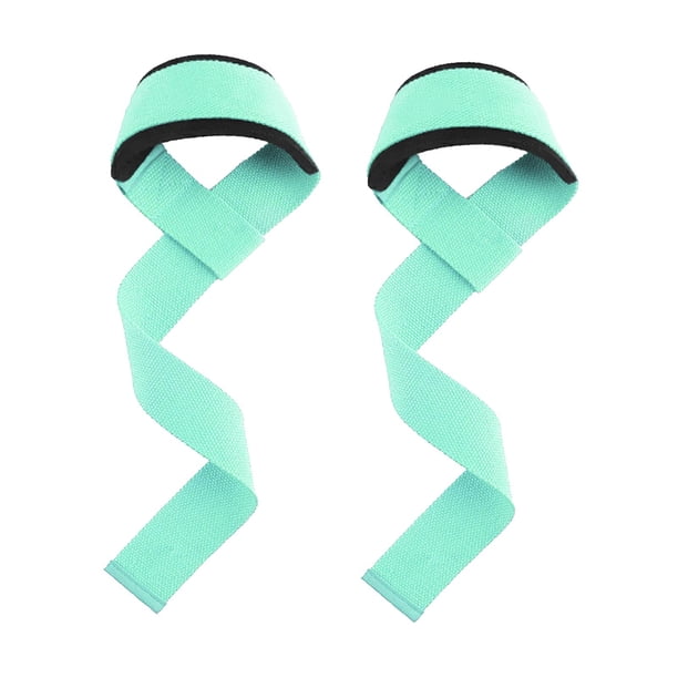 1 Par de Correas de Levantamiento de Pesas, Muñequeras de Levantamiento de Pesas, Muñequeras de Levantamiento de Muñecas, Muñequeras para Ejercicios D Verde claro