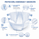 thumbnail image 5 of Pack 20 Pañales Desechable Adulto Patient Care Absorbente Talla XL, 5 of 5