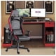 thumbnail image 1 of Silla Gamer Lights Game Pvc Base Nylon - Negro, 1 of 6