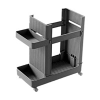 Magideal - Estante De Almacenamiento Para Esterilla De Yoga, Estante De Pesas Práctico Con Ruedas, Portátil, Para Gimnasio En Casa, Fitness, Estante De Almacenam