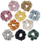 thumbnail image 4 of 10 paquetes de coleteros de satén sedoso para mujeres y niñas, bandas elásticas para el cabello, accesorios suaves para el cabello., 4 of 7