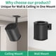 thumbnail image 3 of Soporte de pared y techo para altavoz Sonos One, One SL, Play 1 de notiela, 3 of 6