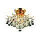 thumbnail image 1 of Lámpara de Araña Elegant Lighting 8000F16G/RC Cristal Dorado de 3 Luces, 1 of 3