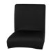 thumbnail image 2 of Estiramiento corto extraíble comedor taburete silla cubierta funda negro, 2 of 3