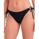 thumbnail image 1 of Bikini mujer calzón clásico con amarras negro, 1 of 2