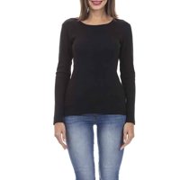 Lady Genny - Camiseta Cotton Rib Manga Larga