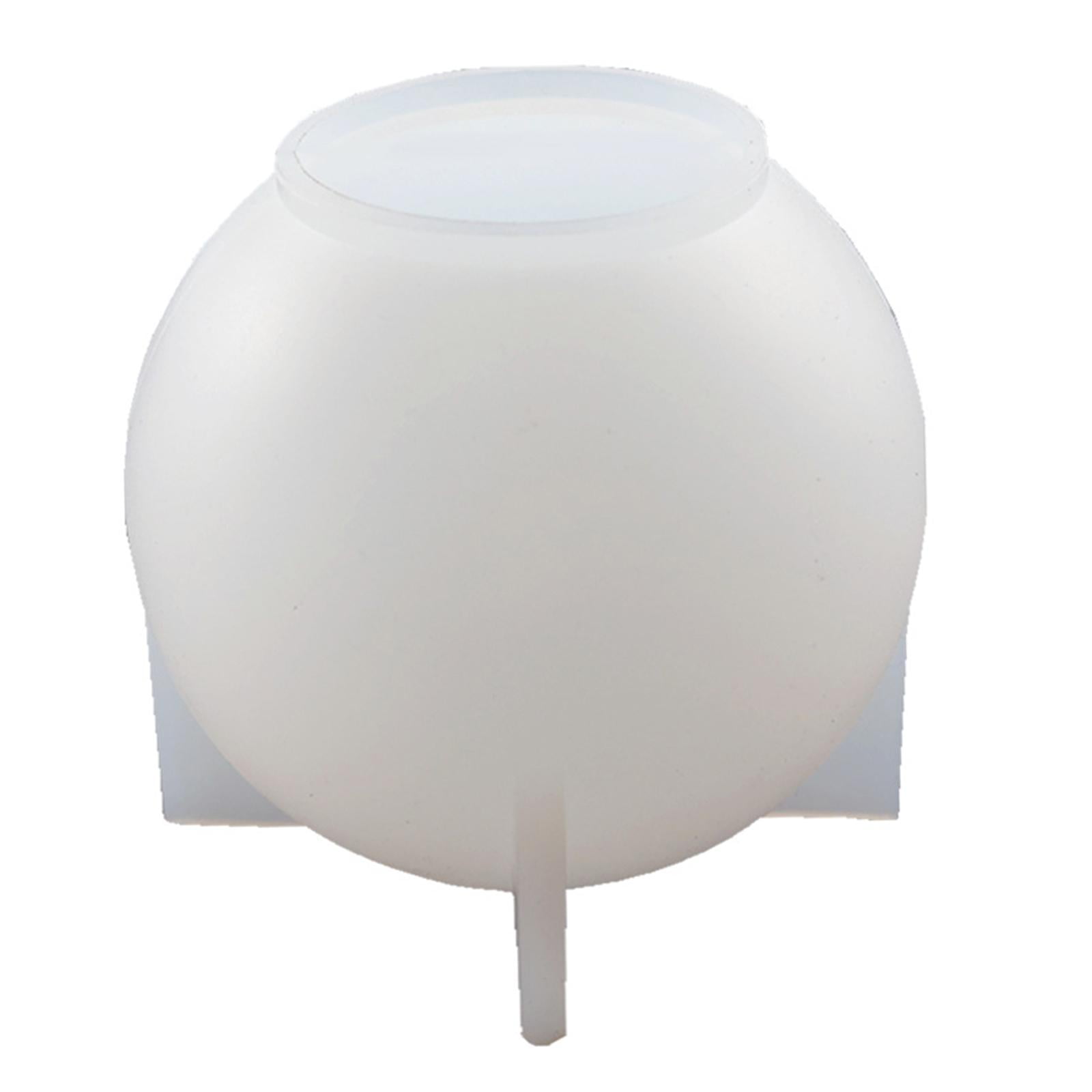 Bothyi - Esfera Bola Resina Molde Silicona Epoxi Molde Diy Colgante Joyería Fabricación Herramienta 65mm