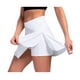 thumbnail image 1 of Falda Short Deportiva Fitness Padél Mujer Blanco Talla L, 1 of 3